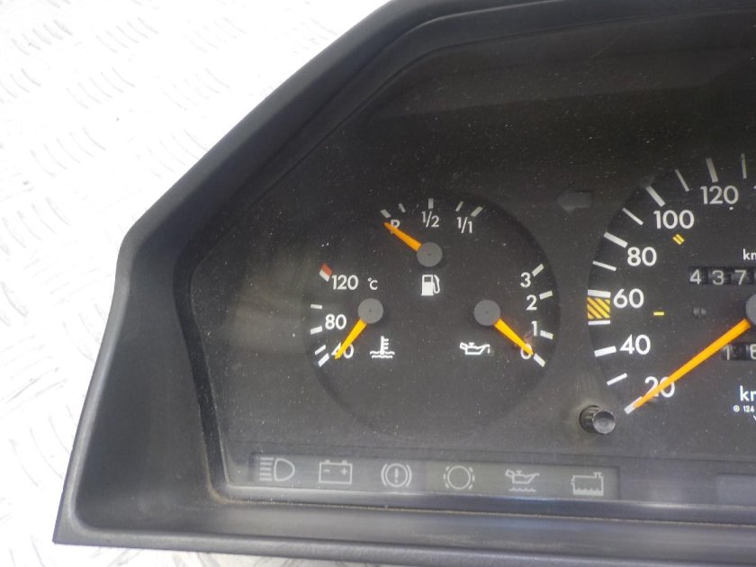 Реостат w124 приборки