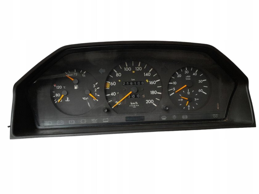 Панель приборов 124 Мерседес обозначение