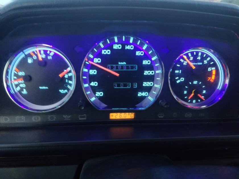 Приборка Мерседес w124