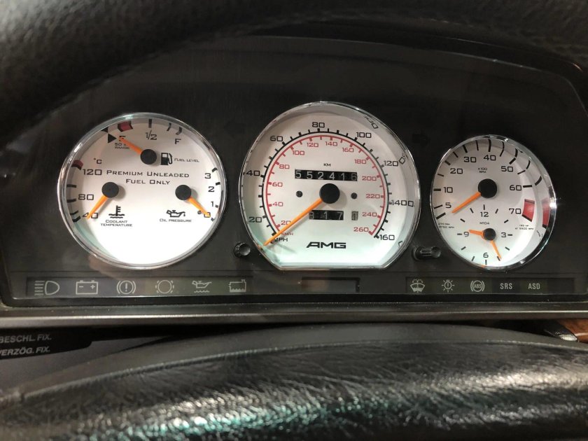 Доп приборы Мерседес 190