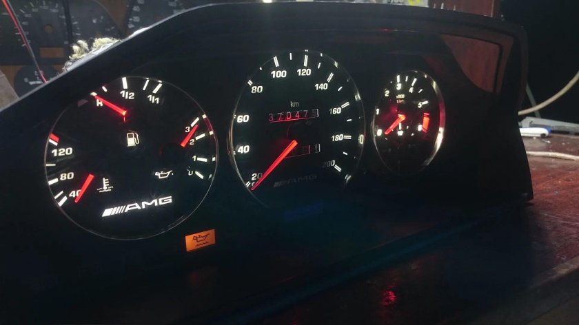 Пересвет Мерседес 124