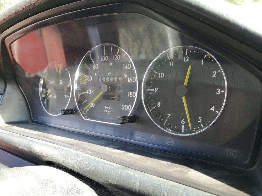 Приборная панель Мерседес 200д