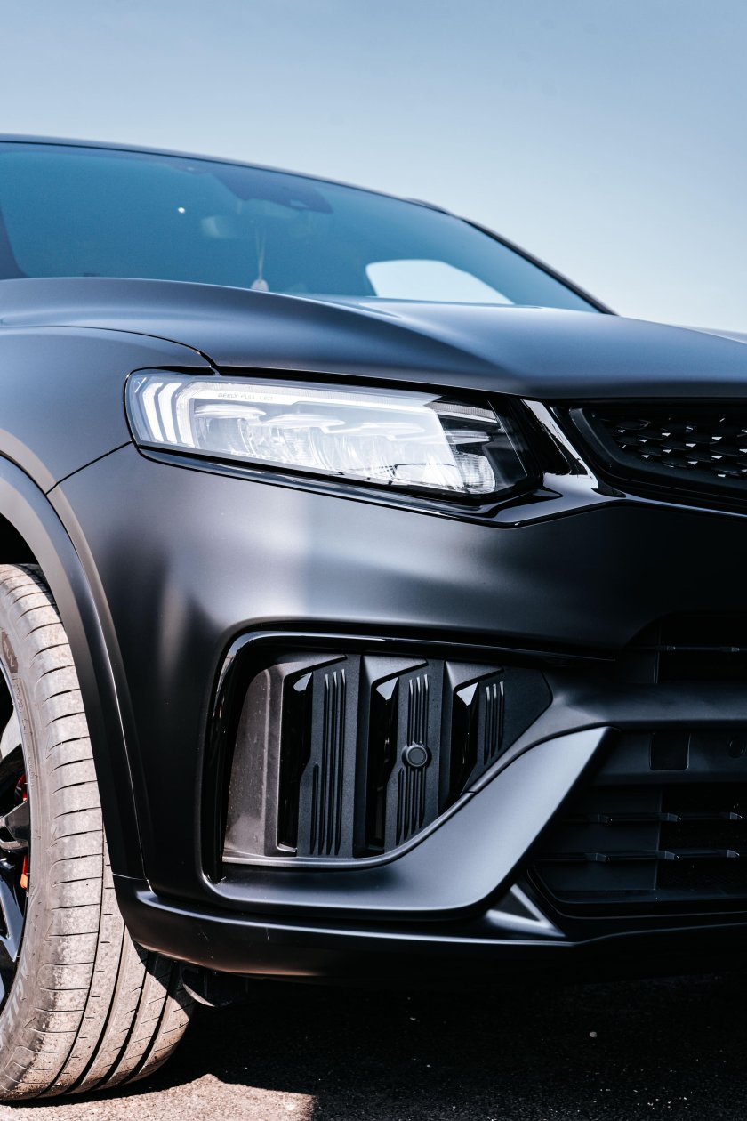Geely tugella 2023 черная