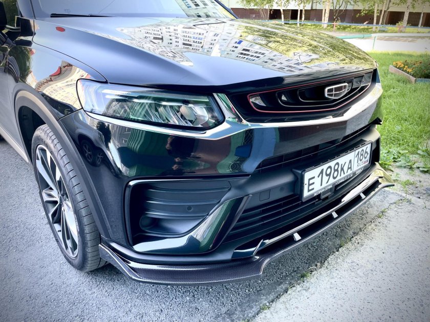 Оклейка пленкой Geely Tugella