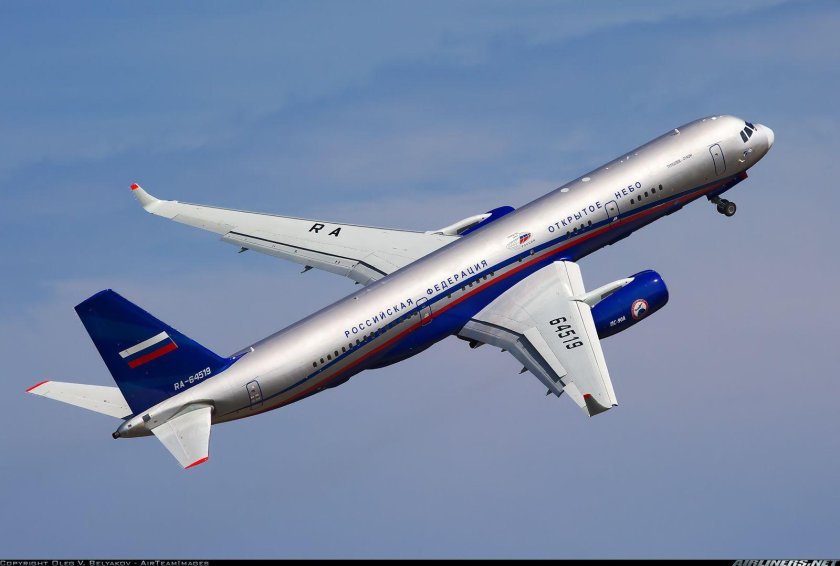 Ту-214 пассажирский самолёт