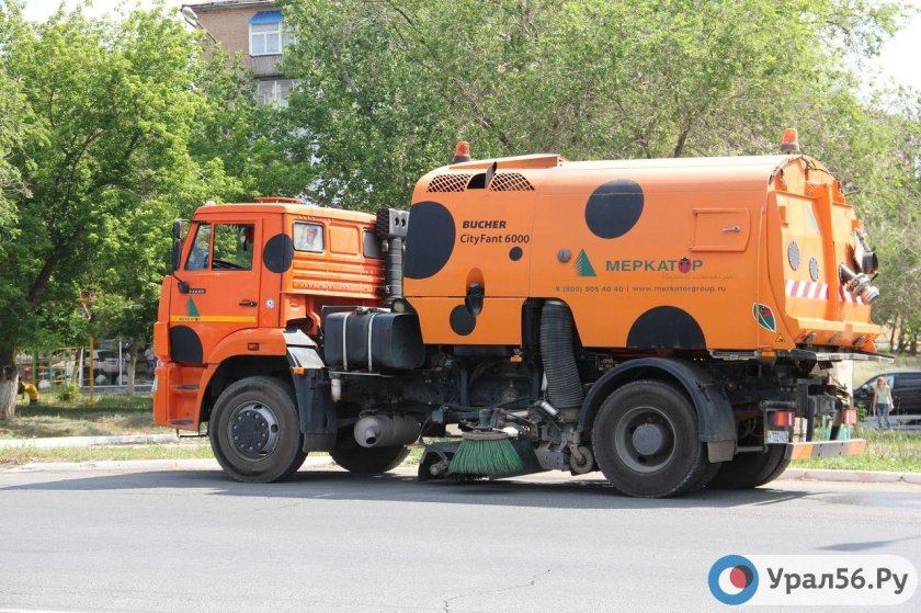 Камаз 53605 bucher cityfant 6000