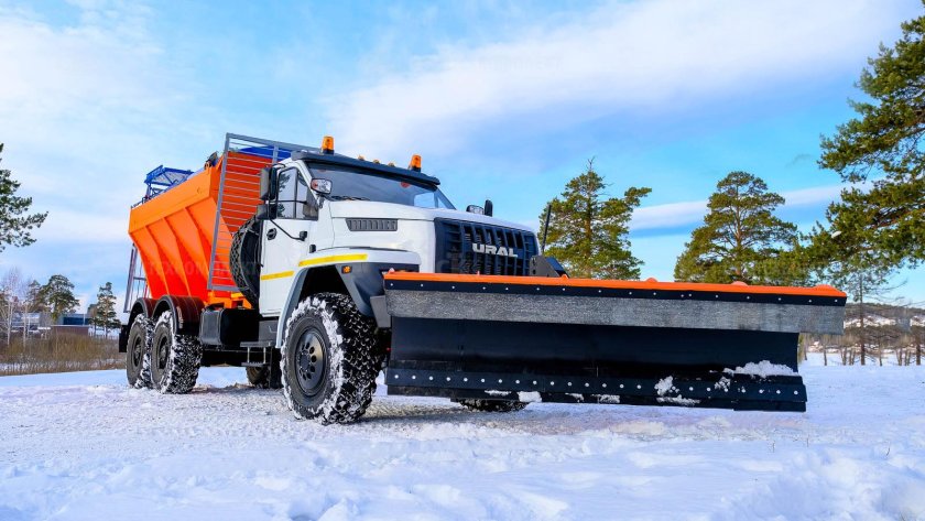 Урал Некст 6х4 самосвал КДМ
