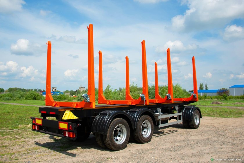 Лесовозный прицеп МХ-12
