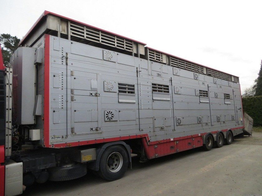 Полуприцеп-скотовоз АПС 552400