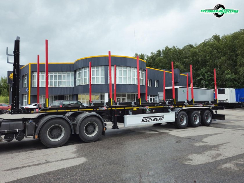 Стилбир полуприцепы сортиментовоз