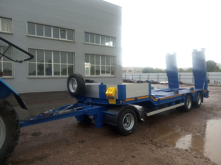 Низкорамные полуприцепы тяжеловозы