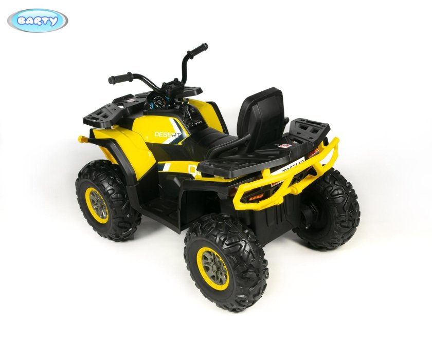 Электро квадроцикл Grizzly Barty т001мр красный