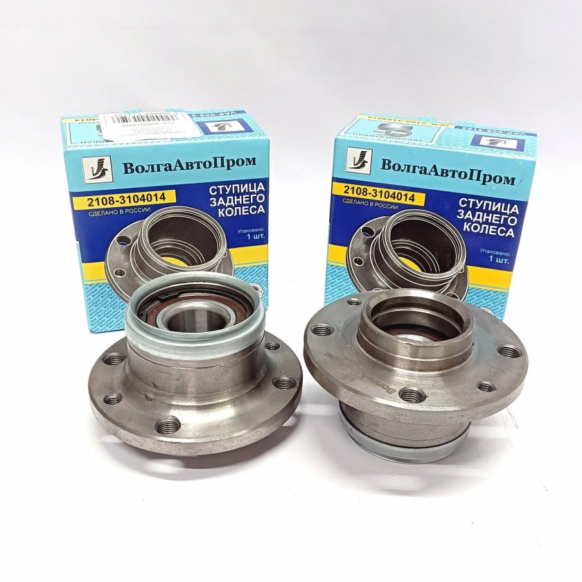 Ступица задняя ваз-2108-3104014 (в сборе с осью и подшипником) 2108-3104014