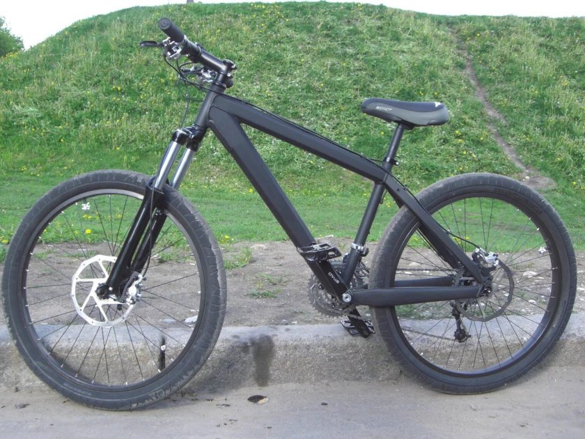 Матовый велосипед