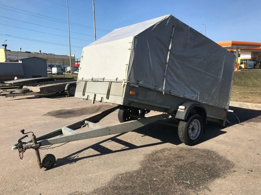 Китайский тентовый прицеп 140 м3