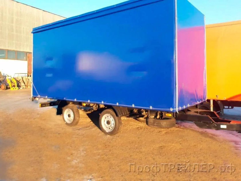 Прицеп тентованный профтрейлер 86600a