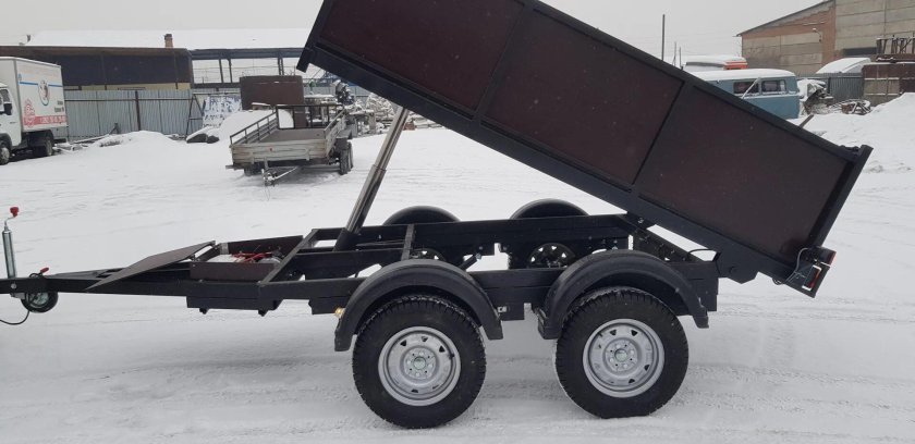 Прицеп самосвальный тундра tu012s