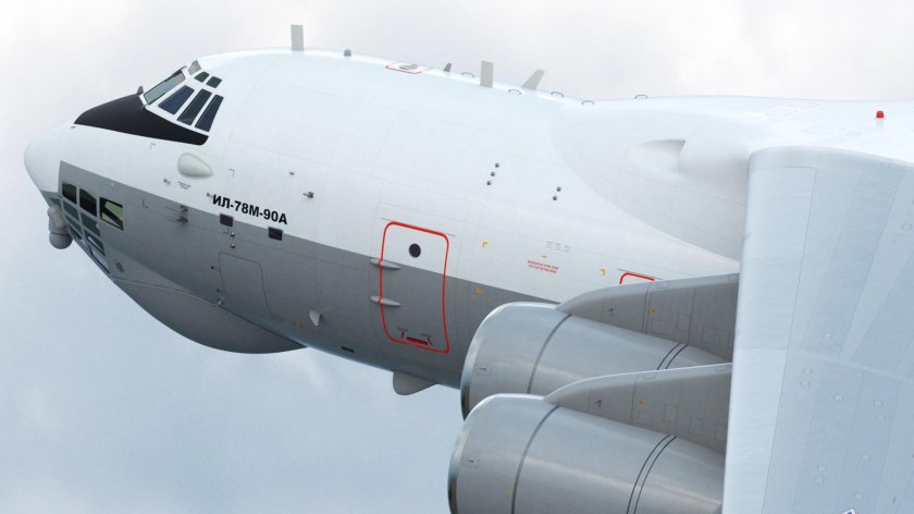 Самолет-заправщик ил-78м-90а