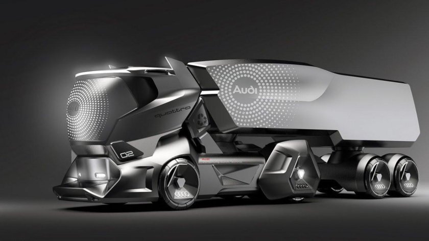 Тягач Тесла концепт