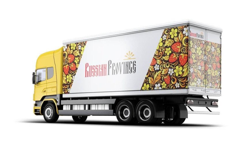 Брендирование грузовых автомобилей