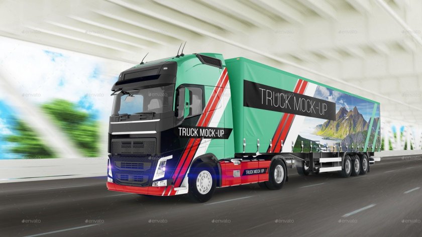 Грузовик мокап