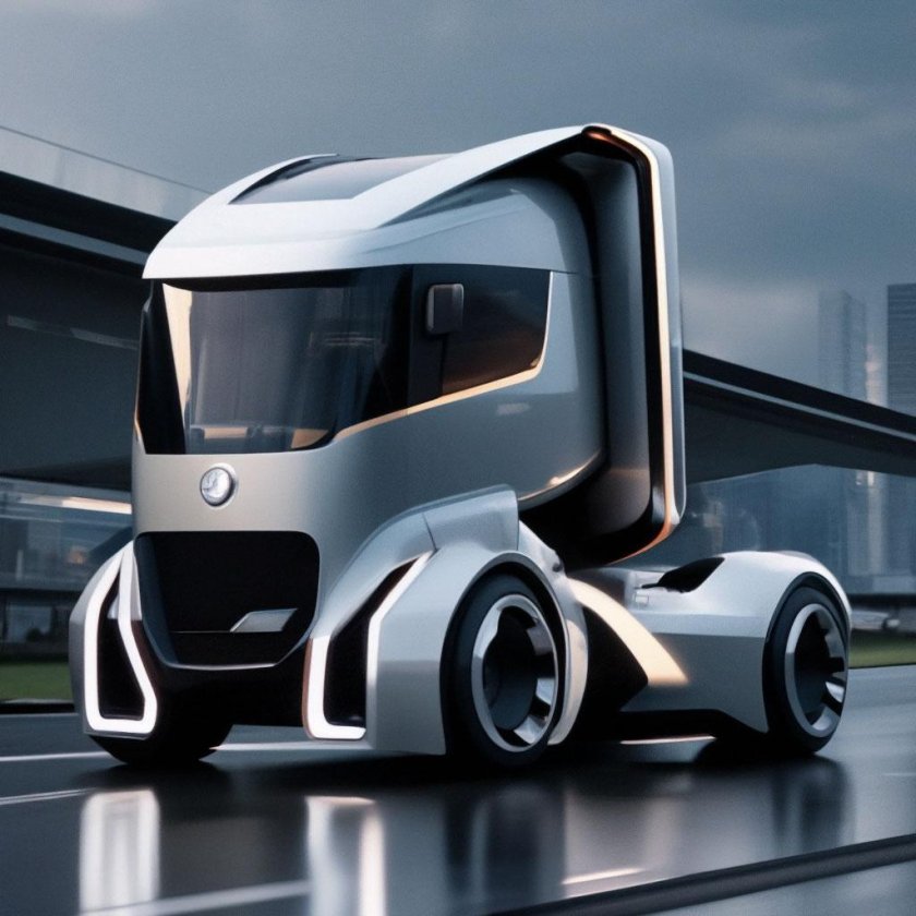 Футуристические грузовики