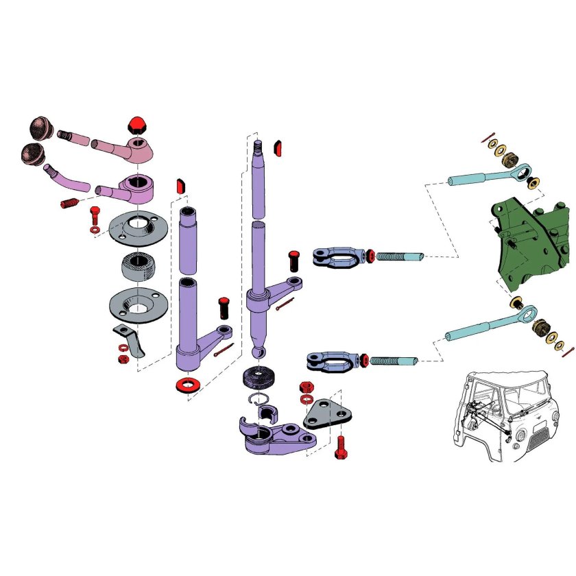 Втулка тяги раздатки УАЗ Буханка