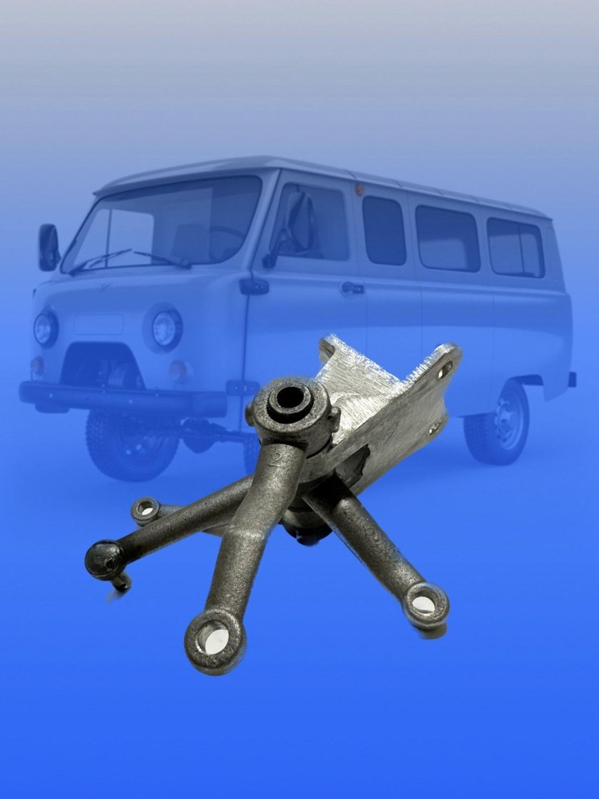 Кронштейн 451-1703103 промежуточных рычагов КПП УАЗ