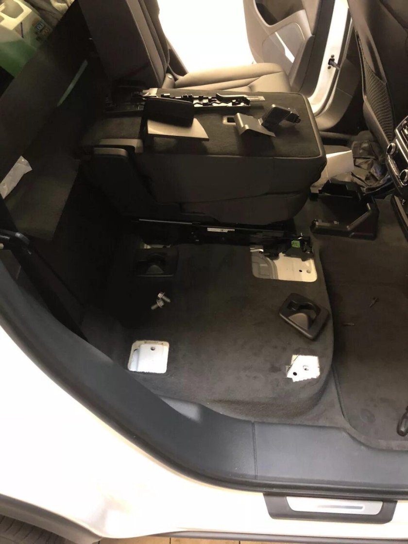 Ауди q7 задние сиденья