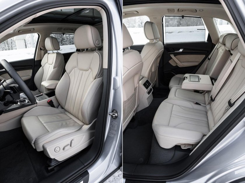 Audi q5 сиденья
