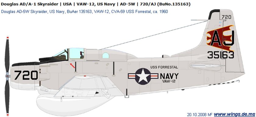А-1 Скайрейдер чертежи