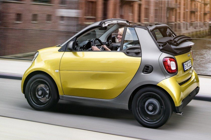 Smart Fortwo Cabrio багажник