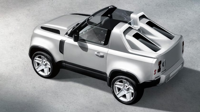 Ленд ровер дефендер кабриолет