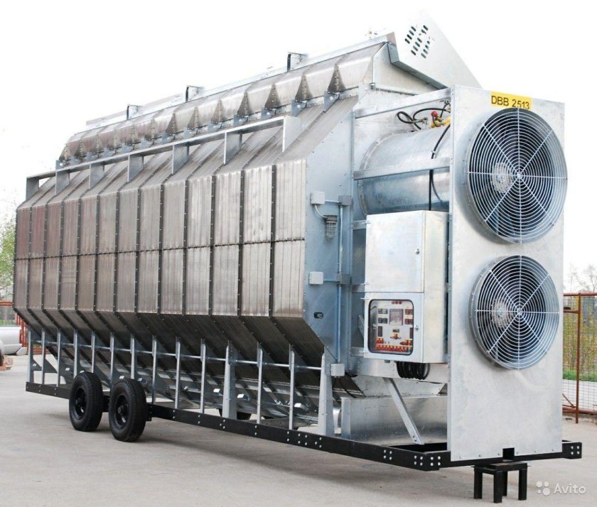 Конвейерная зерносушилка ASM-Agro-58