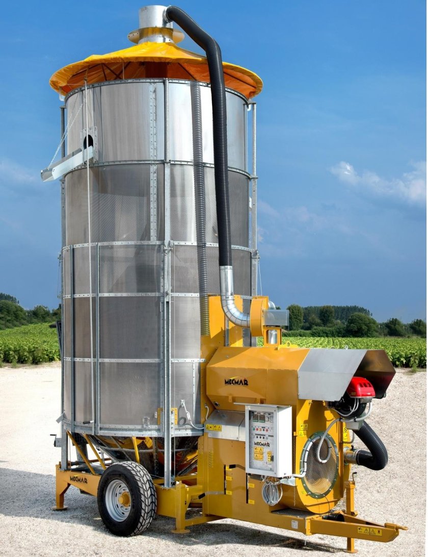 Мекмар мобильная 25/210 т2 зерносушилка