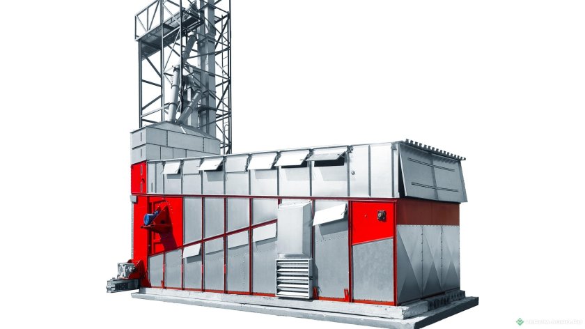 Зерносушилка конвейерная атм universal-20