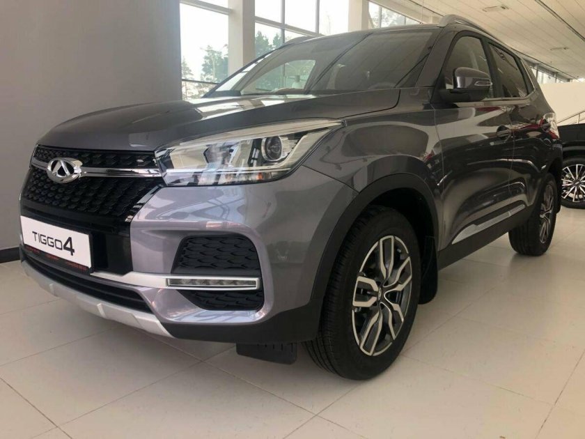 Chery Tiggo 4 серый