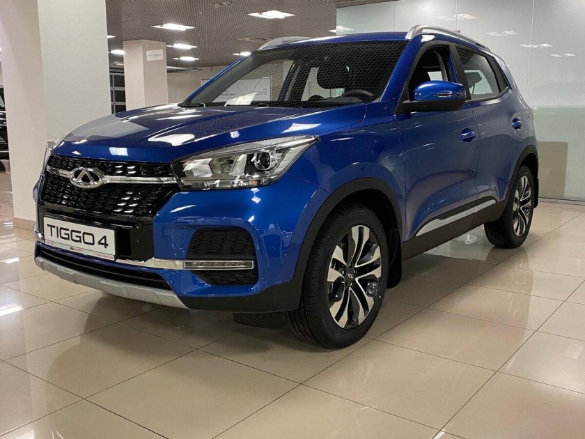 Chery Tiggo 4 синий