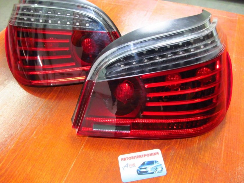 Задние фонари БМВ е60 Рестайлинг