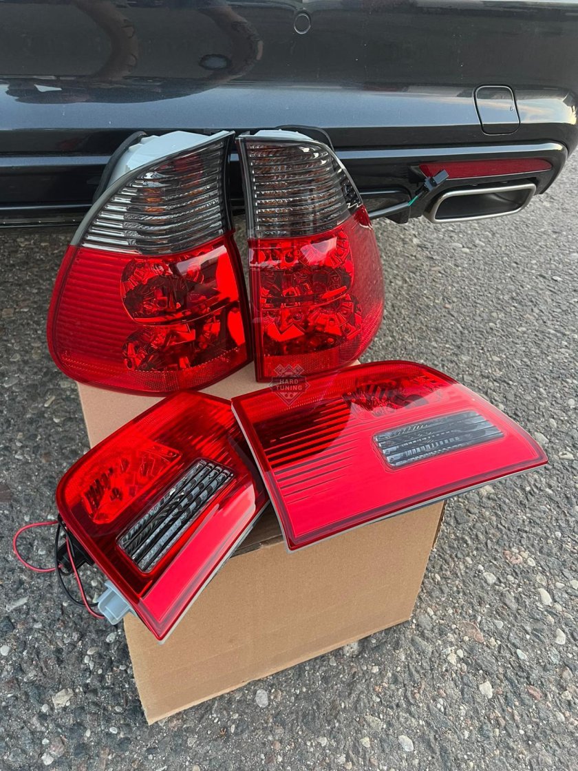 Бмв х5 е53 диодные фонари задние