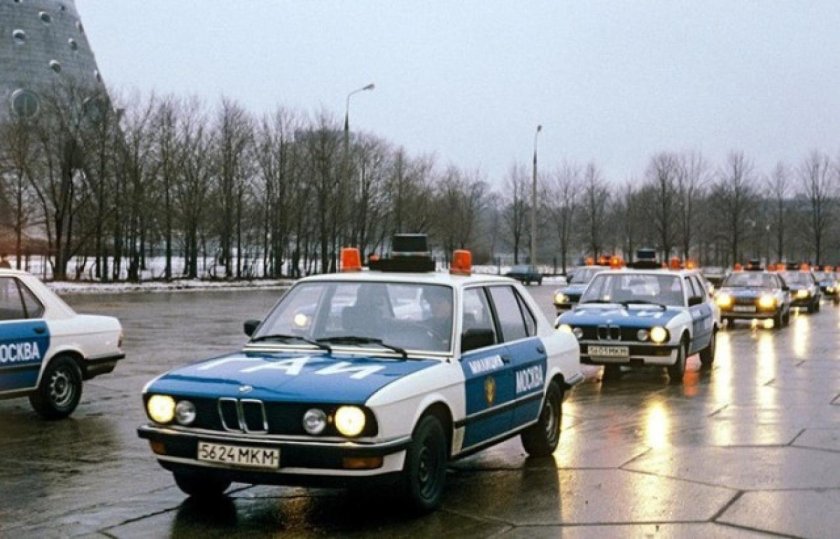 BMW В ГАИ СССР