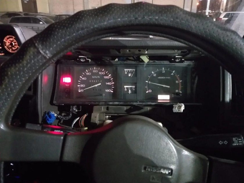 Подсветка панели приборов Nissan Terrano 2