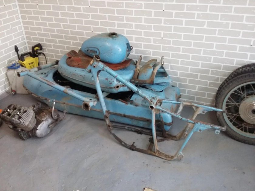 ИЖ Юпитер 2 с люлькой