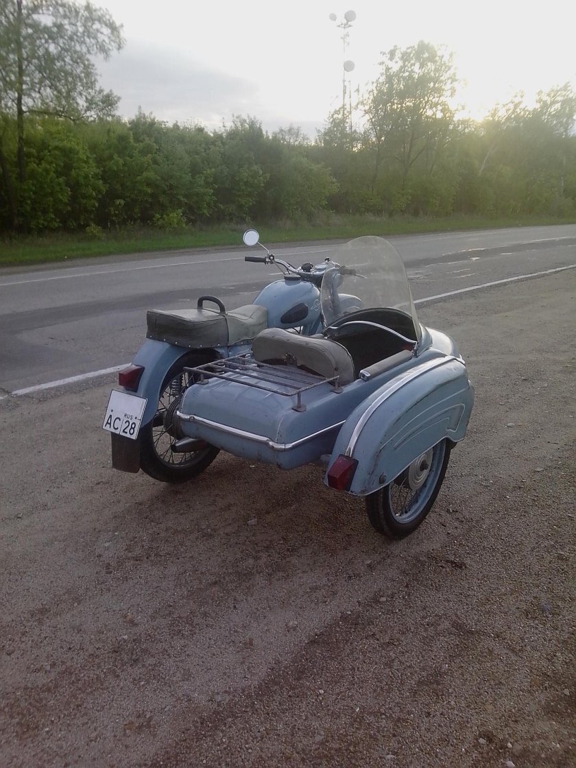 ИЖ Планета 2 с коляской