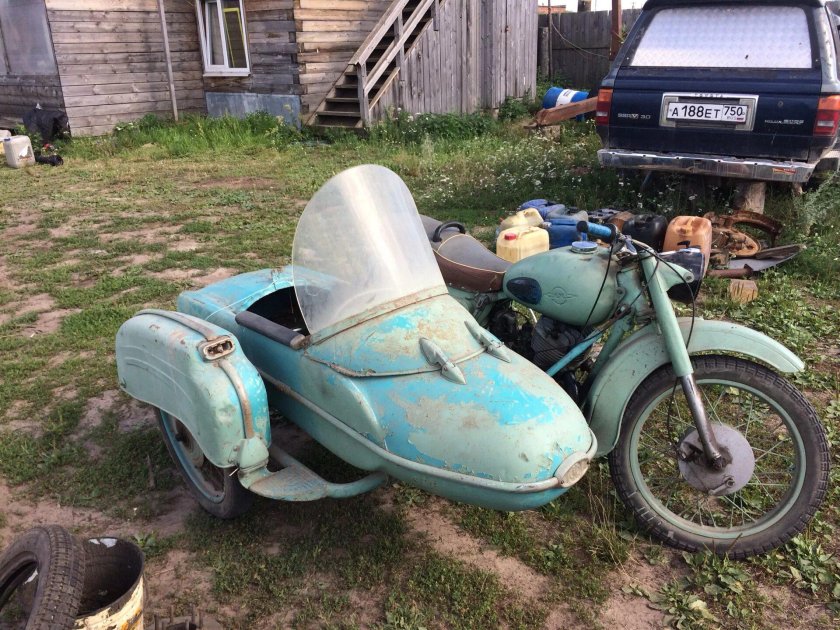 ИЖ Юпитер 2 с люлькой