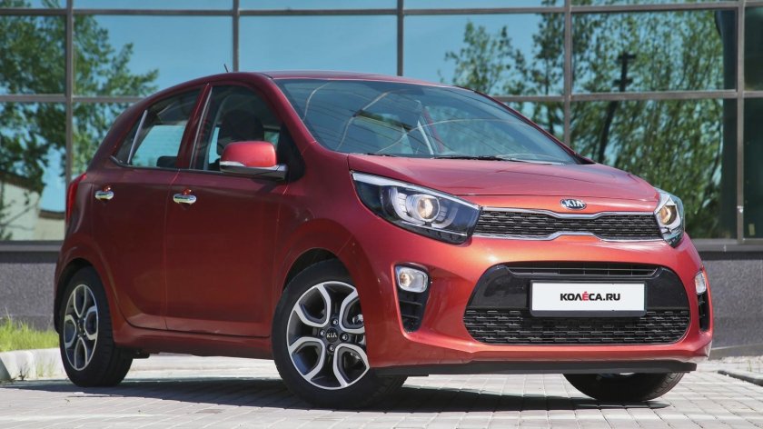 Киа Пиканто красная
