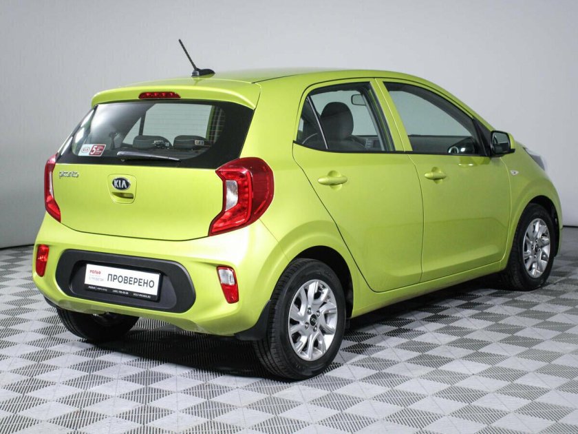 Киа Пиканто зеленая