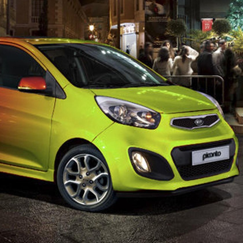 Киа Пиканто цвет хамелеон
