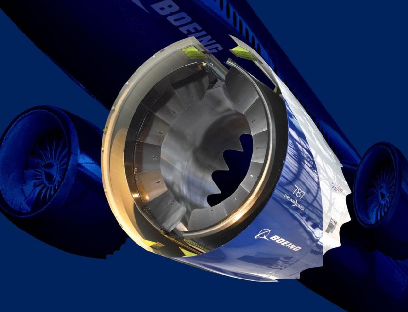 Реверс двигателя самолета