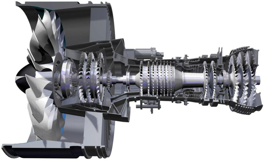 Двигатель pratt whitney pw1000g
